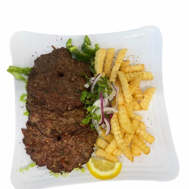 Peshawari Chaplee Kabob.